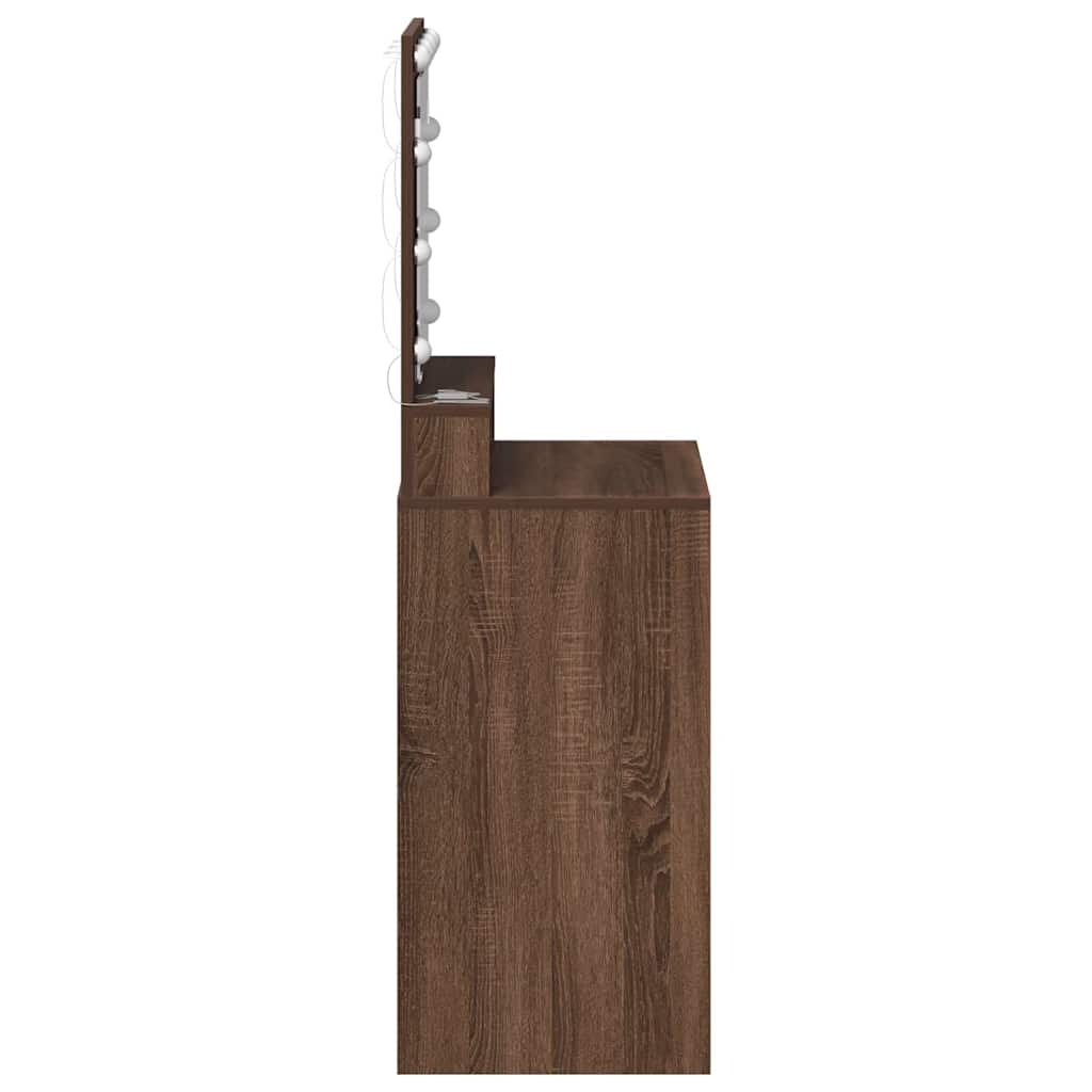 Sminkbord Brun Ek 50 x 41 x 135 cm