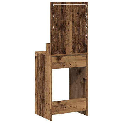 Sminkbord Gammalt Trä 50 x 41 x 135 cm