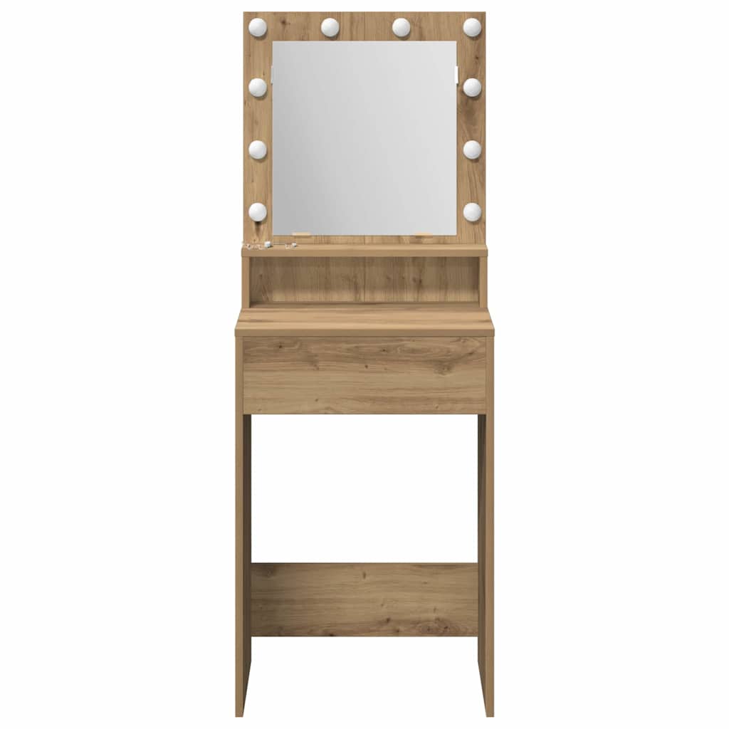 Sminkbord Artisan Ek 50 x 41 x 135 cm