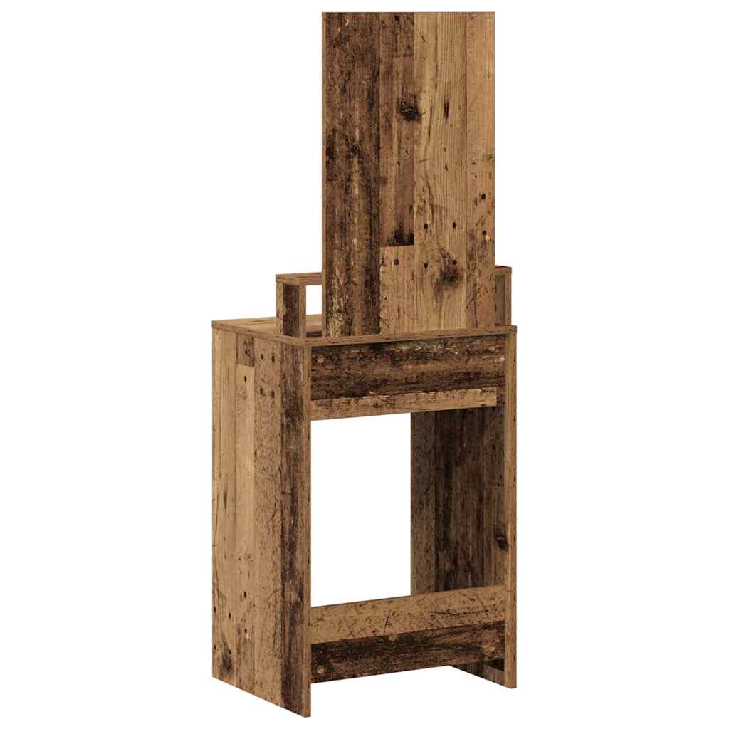Sminkbord Gammalt Trä 50 x 41 x 140 cm
