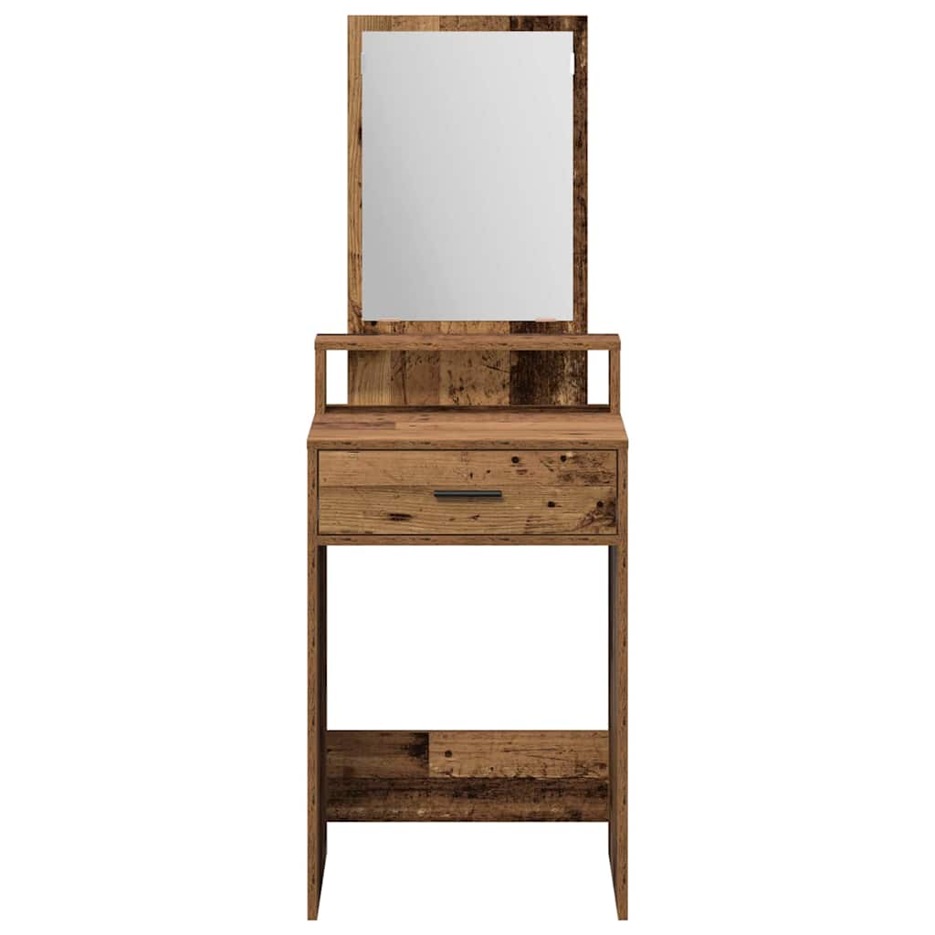 Sminkbord Gammalt Trä 50 x 41 x 140 cm