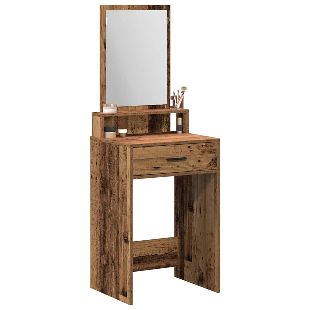 Sminkbord Gammalt Trä 50 x 41 x 140 cm