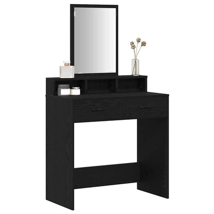 Sminkbord Svart Ek 79 x 41 x 140 cm