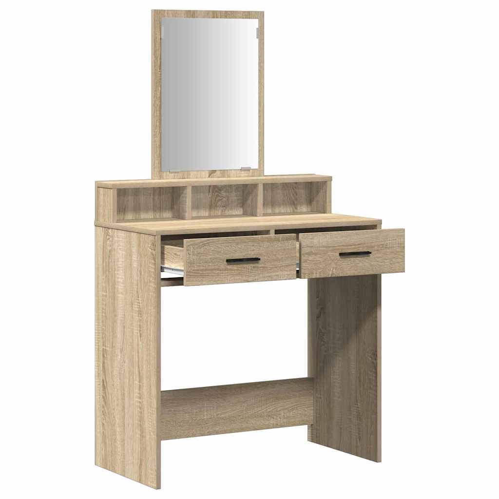 Sminkbord Sonoma Ek 79 x 41 x 140 cm