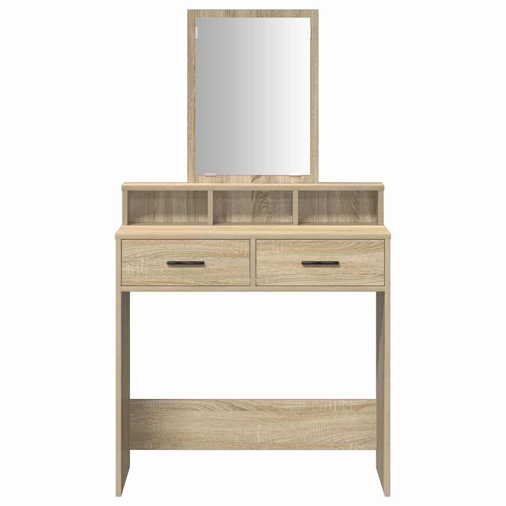 Sminkbord Sonoma Ek 79 x 41 x 140 cm