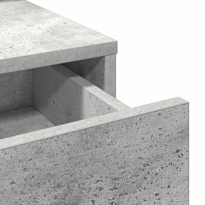 Sminkbord Betonggrå 79 x 41 x 140 cm