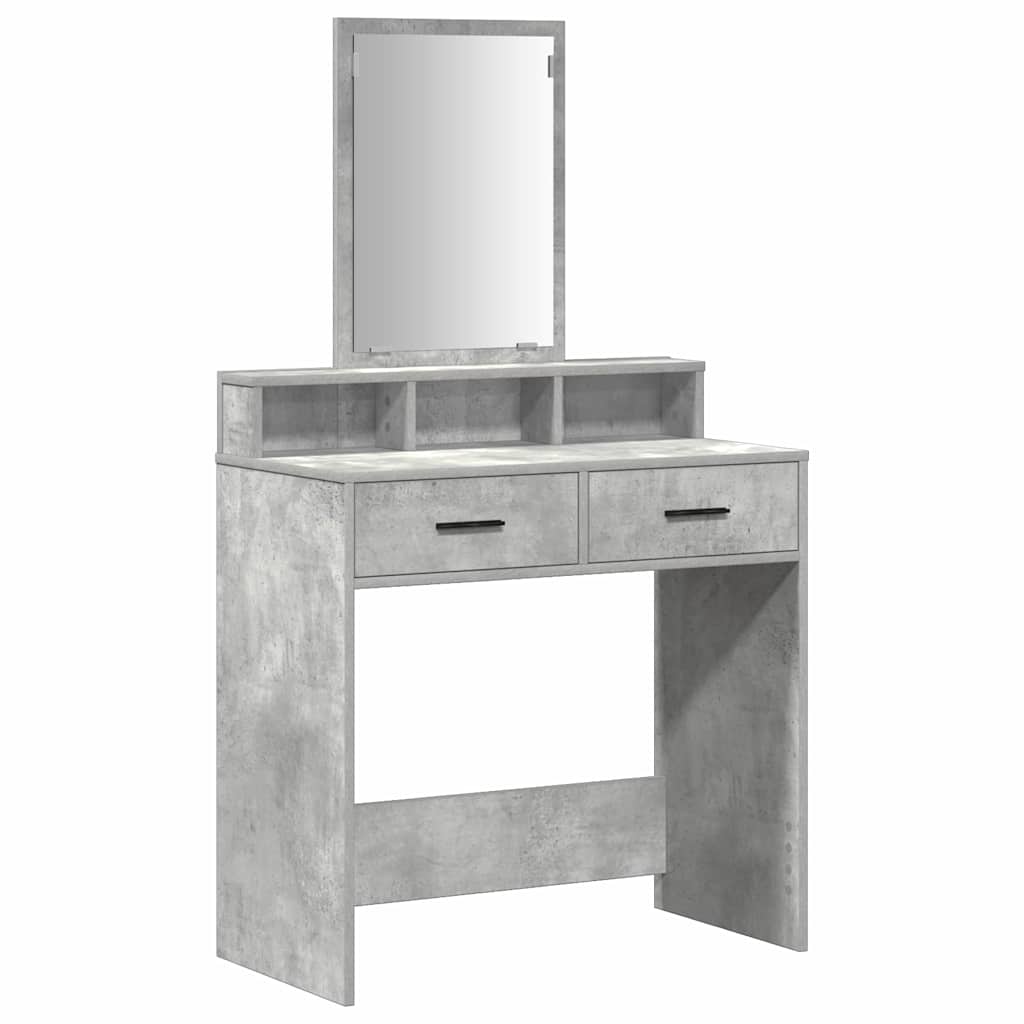 Sminkbord Betonggrå 79 x 41 x 140 cm