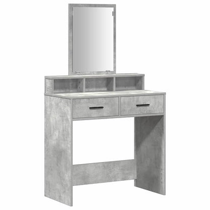 Sminkbord Betonggrå 79 x 41 x 140 cm