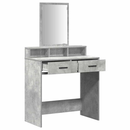 Sminkbord Betonggrå 79 x 41 x 140 cm