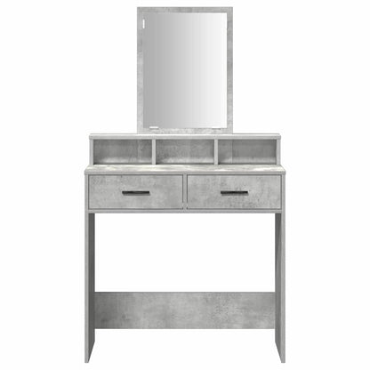 Sminkbord Betonggrå 79 x 41 x 140 cm