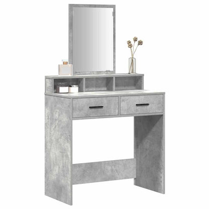 Sminkbord Betonggrå 79 x 41 x 140 cm