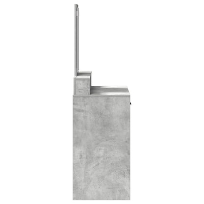Sminkbord Betonggrå 79 x 41 x 140 cm
