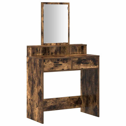 Sminkbord Rökfärgad Ek 79 x 41 x 140 cm