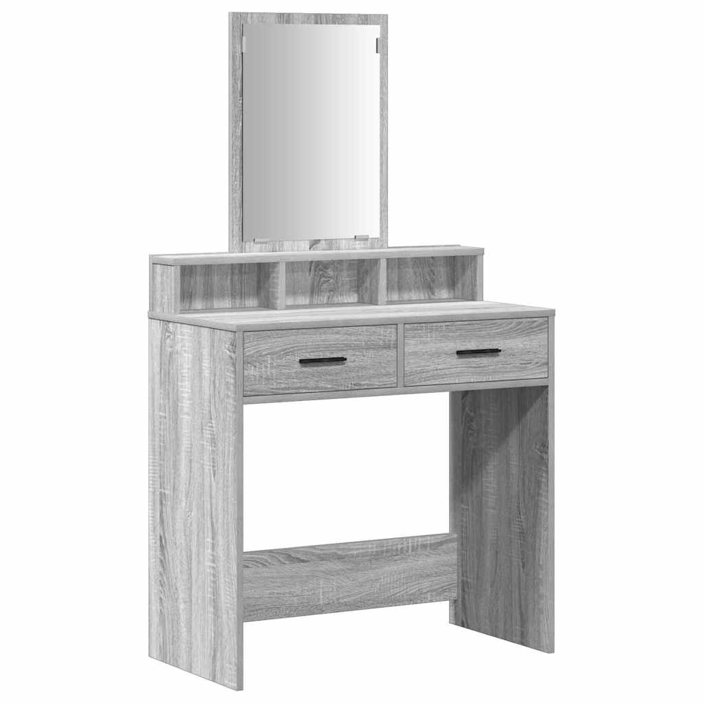 Sminkbord Sonoma Grå 79 x 41 x 140 cm