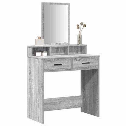 Sminkbord Sonoma Grå 79 x 41 x 140 cm
