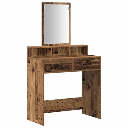 Sminkbord Gammalt Trä 79 x 41 x 140 cm