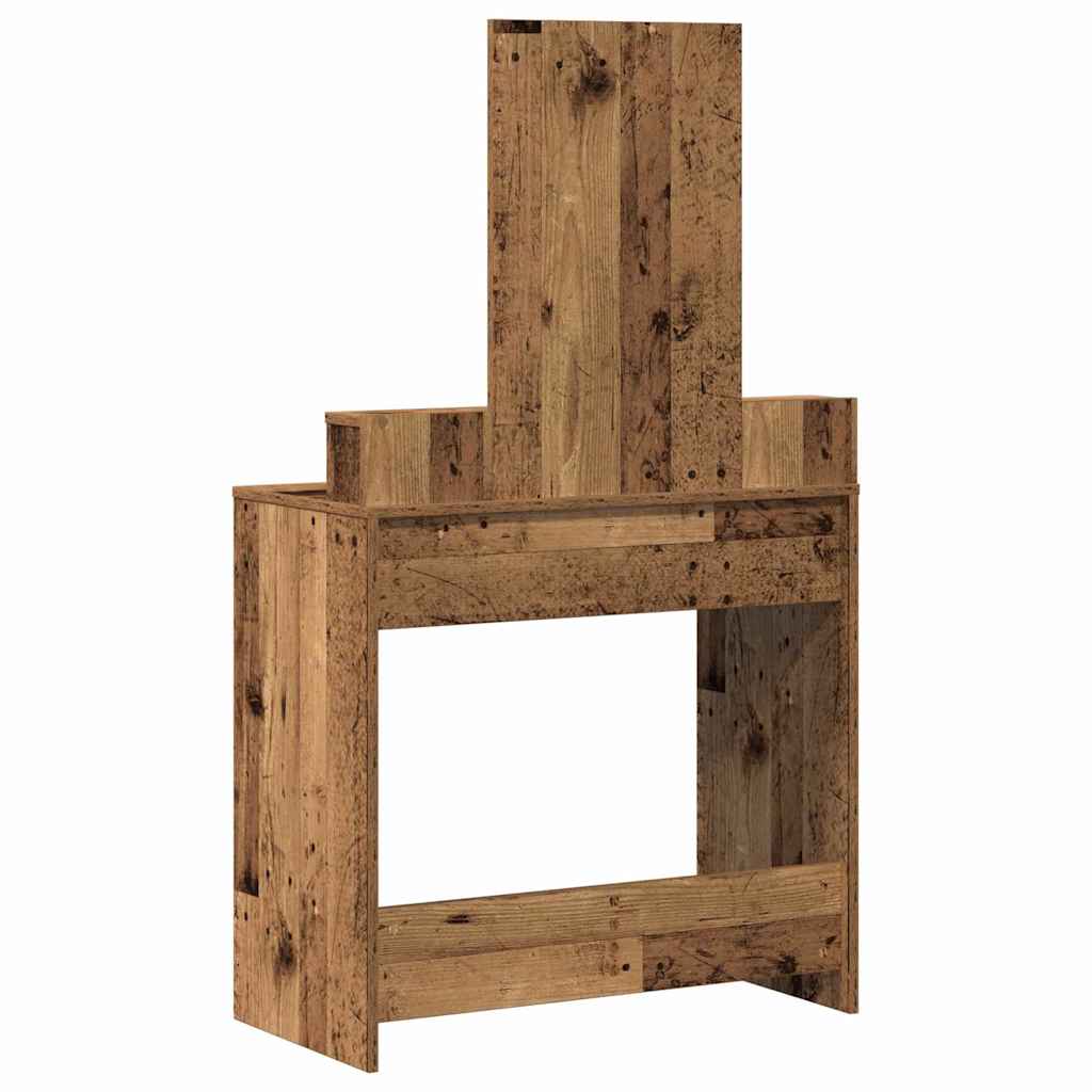 Sminkbord Gammalt Trä 79 x 41 x 140 cm