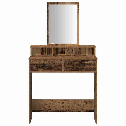 Sminkbord Gammalt Trä 79 x 41 x 140 cm