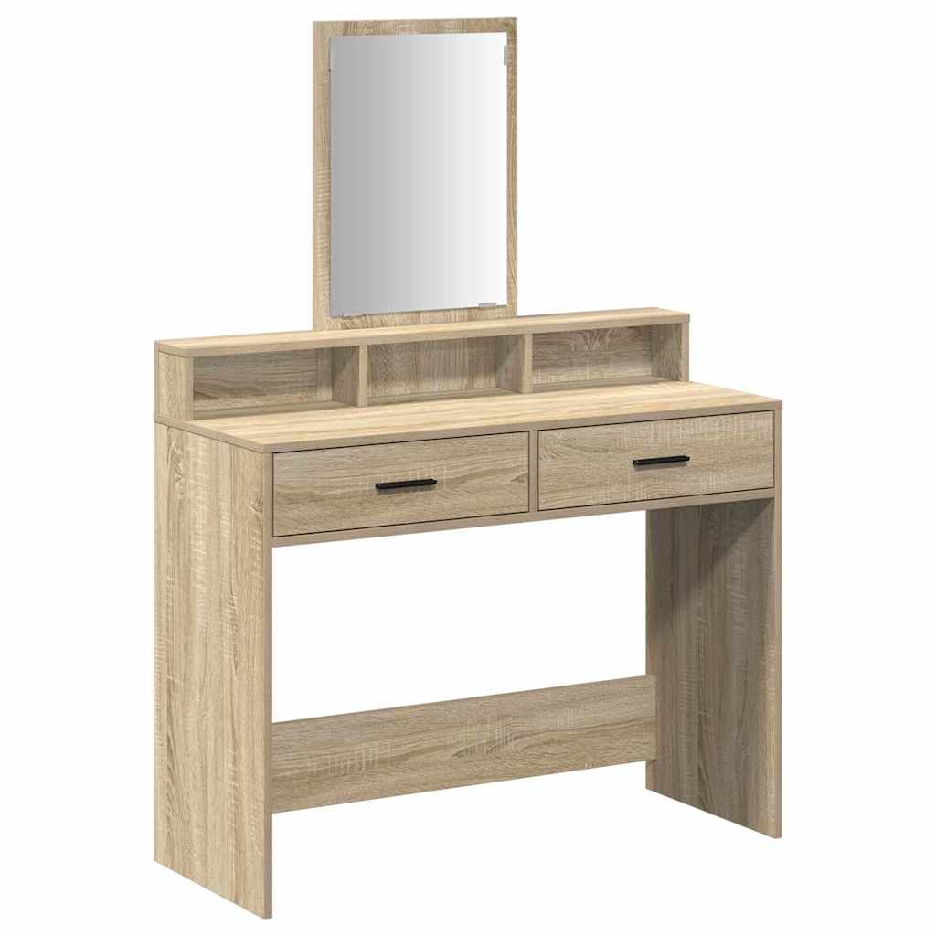 Sminkbord Sonoma Ek 100 x 41 x 140 cm