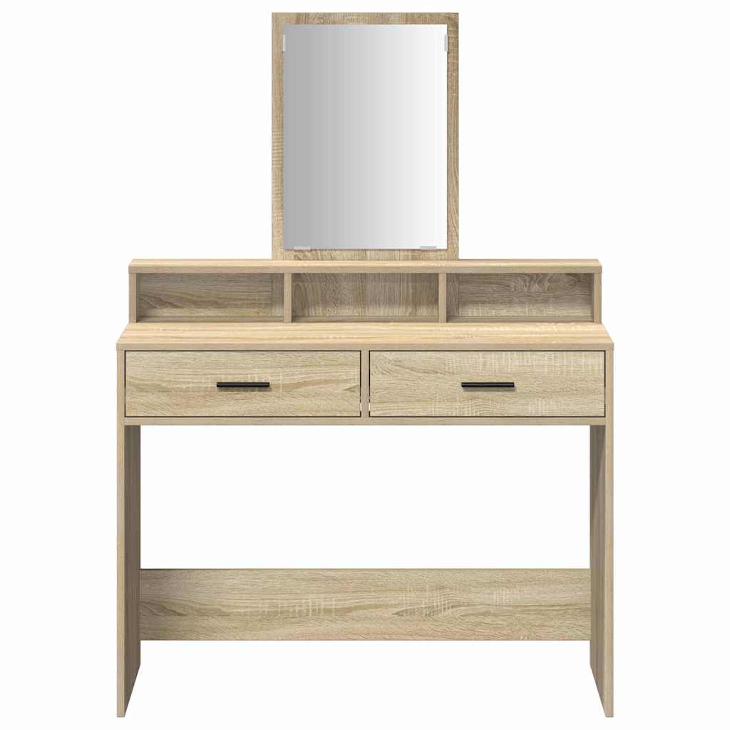 Sminkbord Sonoma Ek 100 x 41 x 140 cm