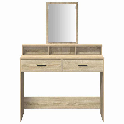 Sminkbord Sonoma Ek 100 x 41 x 140 cm