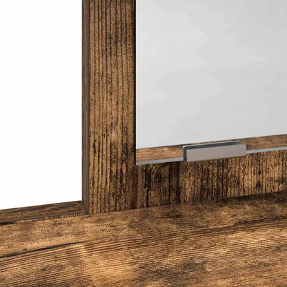 Sminkbord Rökfärgad Ek 100 x 41 x 140 cm