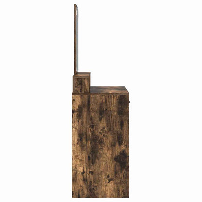 Sminkbord Rökfärgad Ek 100 x 41 x 140 cm