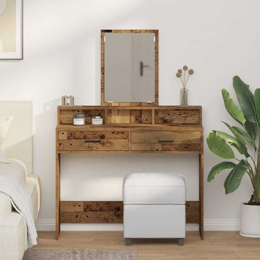 Sminkbord Gammalt Trä 100 x 41 x 140 cm