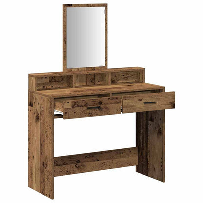 Sminkbord Gammalt Trä 100 x 41 x 140 cm