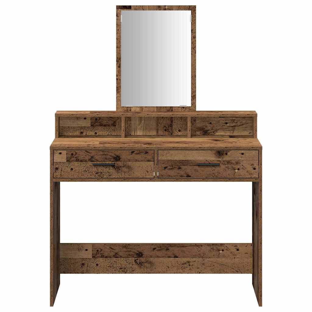 Sminkbord Gammalt Trä 100 x 41 x 140 cm
