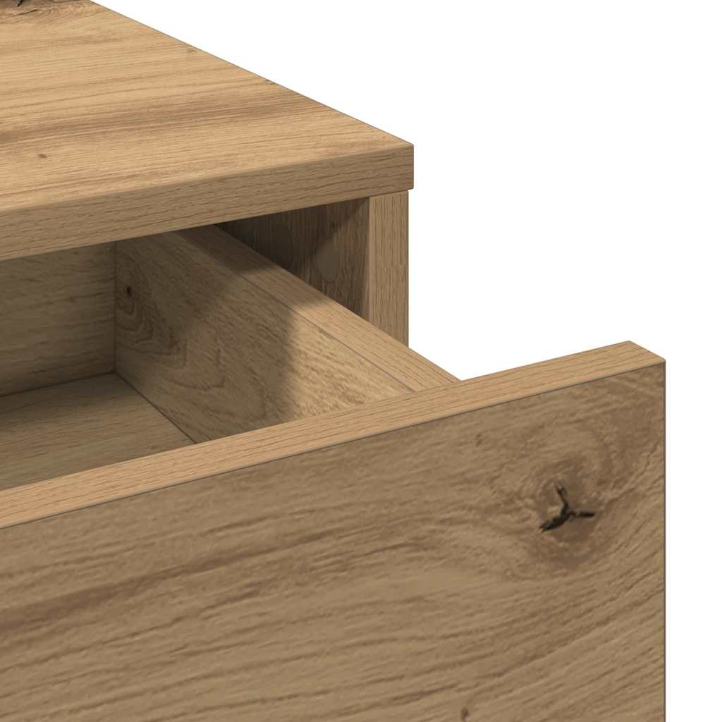 Sminkbord Artisan Ek 100 x 41 x 140 cm