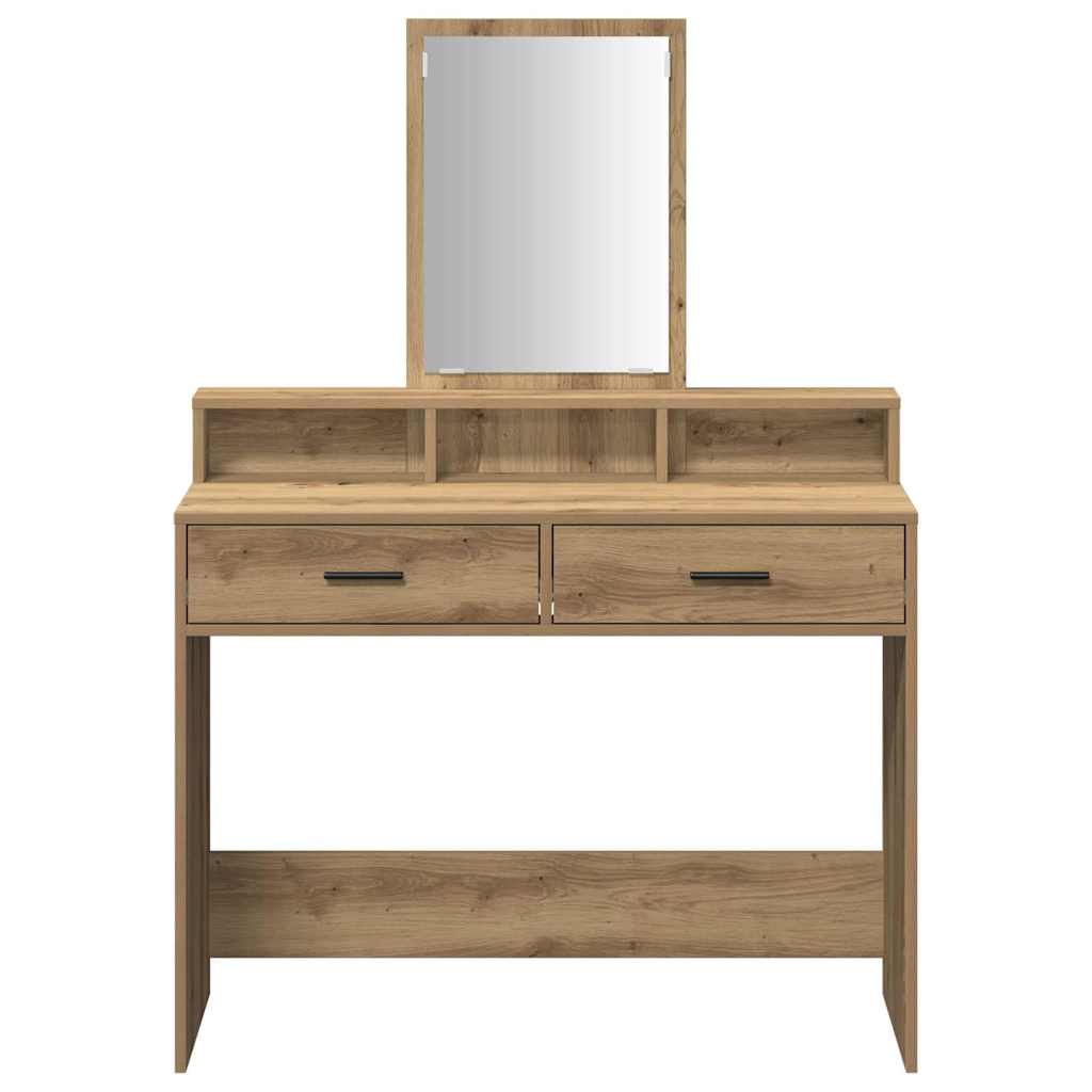 Sminkbord Artisan Ek 100 x 41 x 140 cm