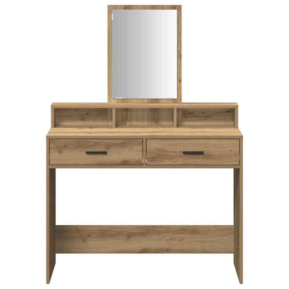 Sminkbord Artisan Ek 100 x 41 x 140 cm