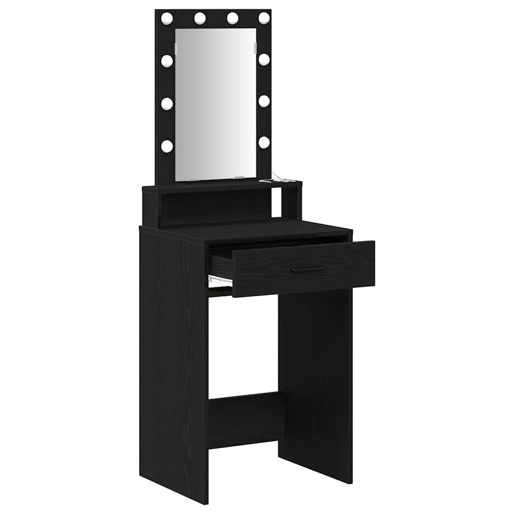 Sminkbord Svart 50 x 41 x 140 cm