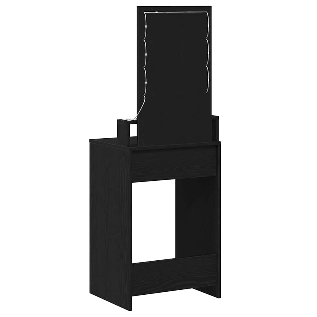 Sminkbord Svart 50 x 41 x 140 cm