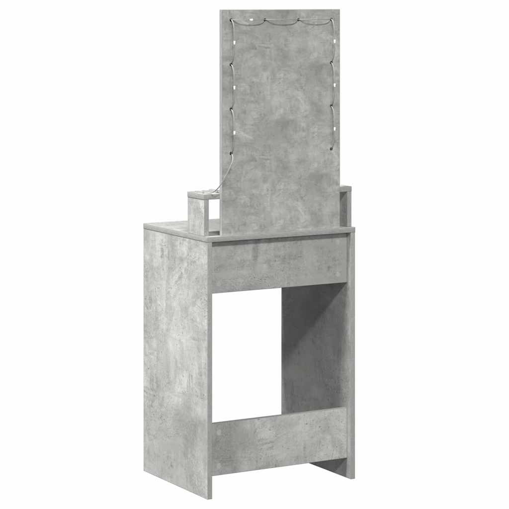 Sminkbord Grå 50 x 41 x 140 cm