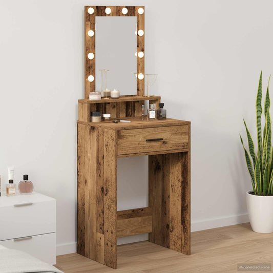 Sminkbord Brun 50 x 41 x 140 cm