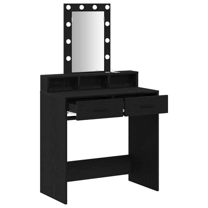 Sminkbord Svart 79 x 41 x 140 cm