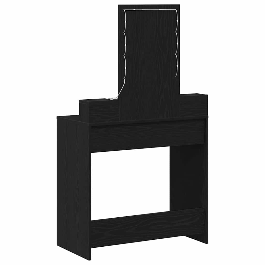 Sminkbord Svart 79 x 41 x 140 cm