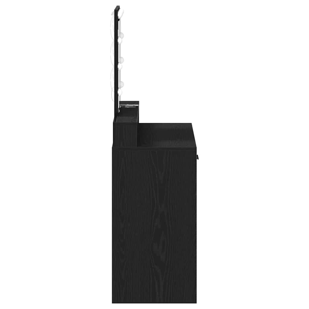 Sminkbord Svart 79 x 41 x 140 cm