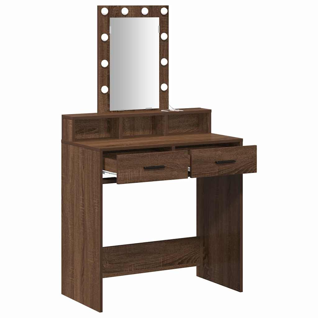 Sminkbord Brun 79 x 41 x 140 cm