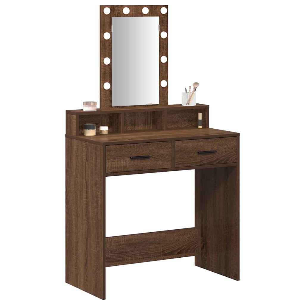 Sminkbord Brun 79 x 41 x 140 cm