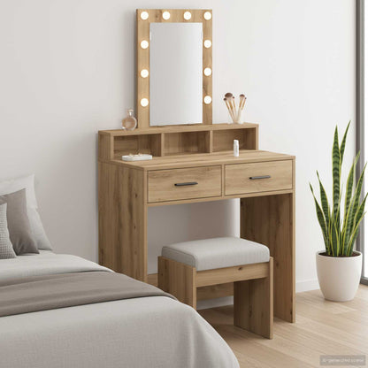 Sminkbord Brun 79 x 41 x 140 cm
