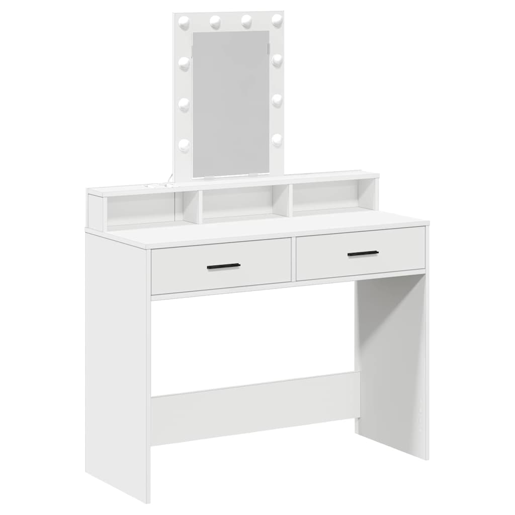 Sminkbord Vit 100 x 41 x 140 cm