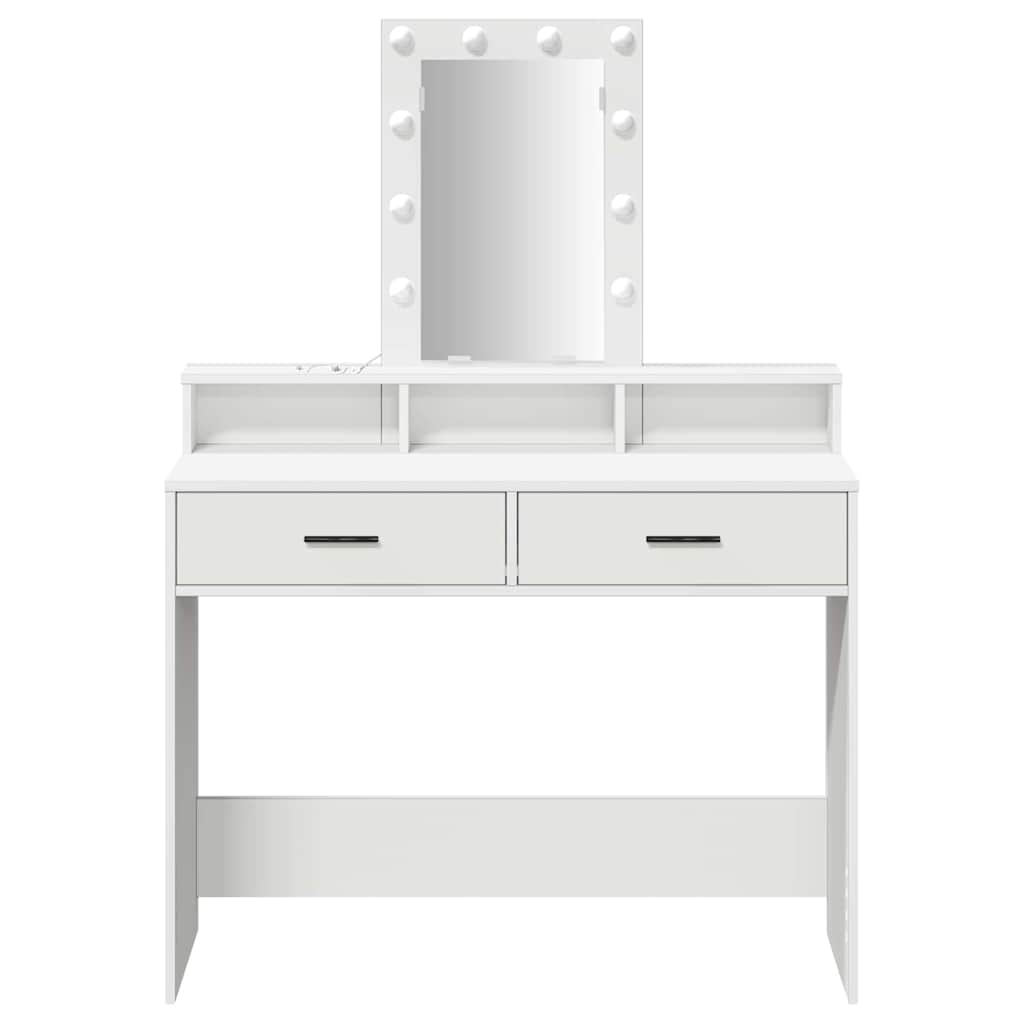 Sminkbord Vit 100 x 41 x 140 cm