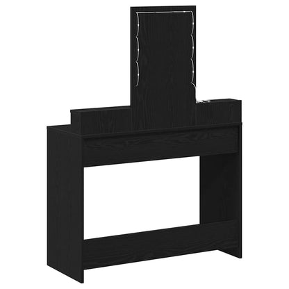 Sminkbord Svart 100 x 41 x 140 cm
