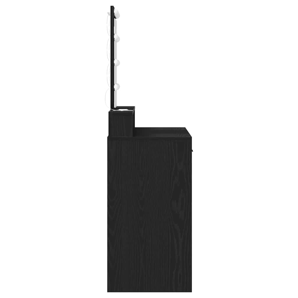 Sminkbord Svart 100 x 41 x 140 cm