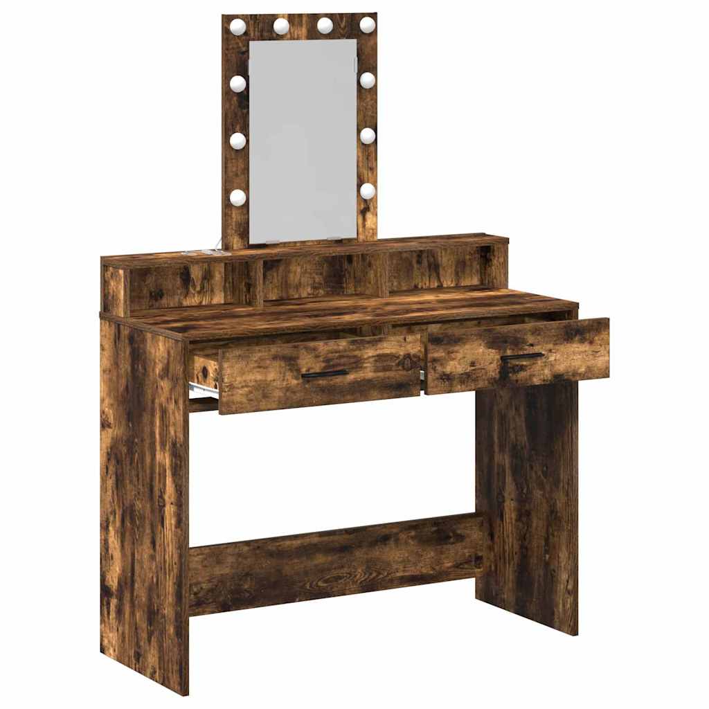 Sminkbord Brun 100 x 41 x 140 cm