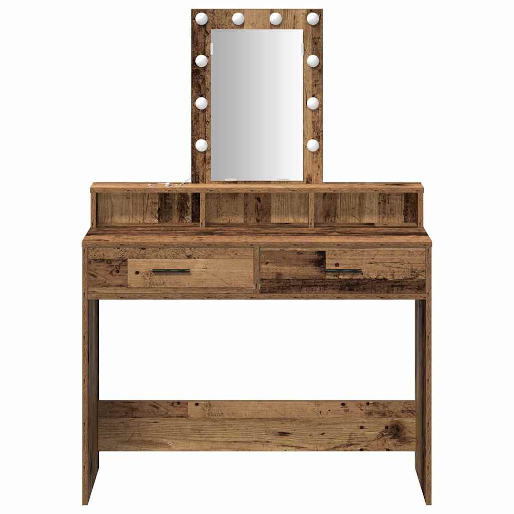 Sminkbord Brun 100 x 41 x 140 cm