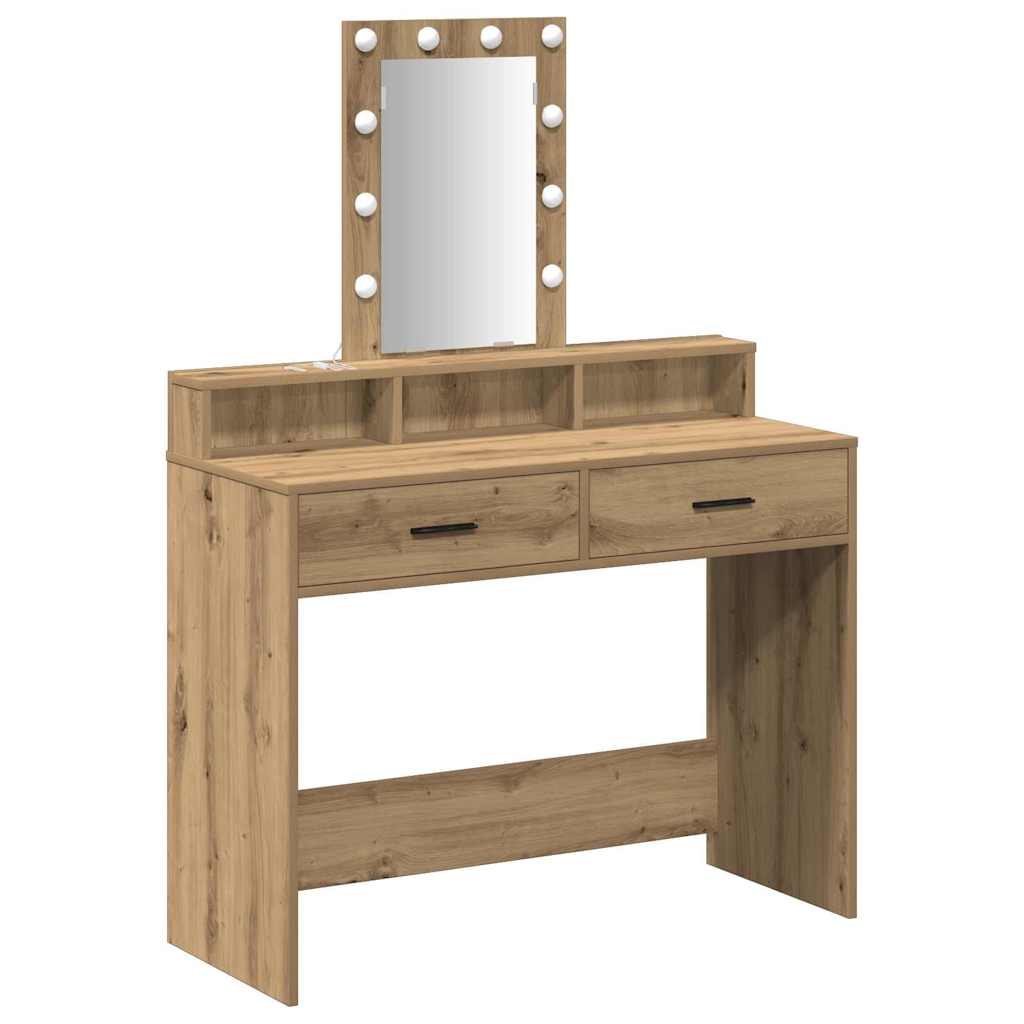 Sminkbord Brun 100 x 41 x 140 cm